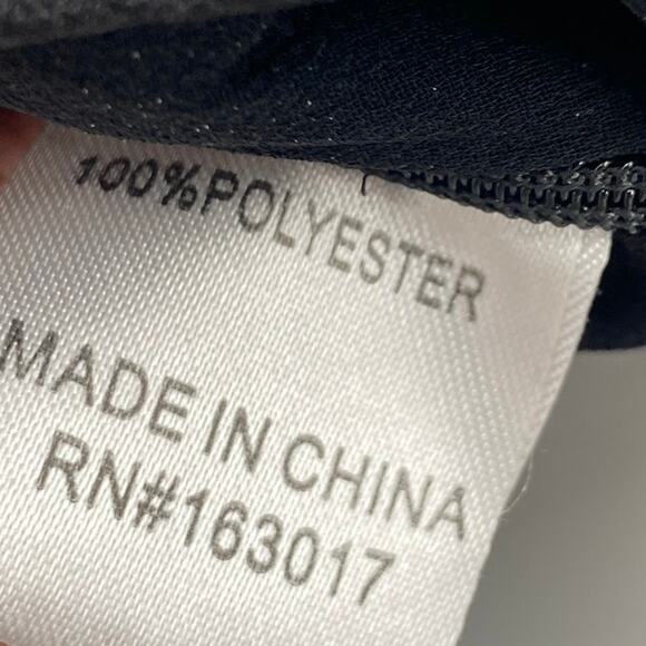 Princess Polly Ariah Balloon Sleeve Crop Top Square Neck Gathered Bodice Black 4 - Picture 7 of 8